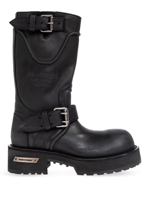 Leather ankle boots ‘Venom’