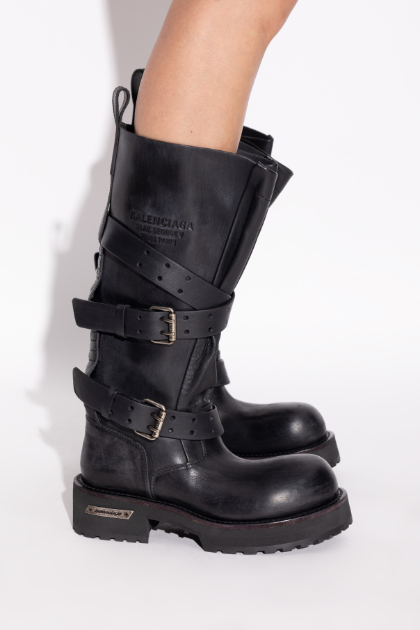 Balenciaga Lederstiefel