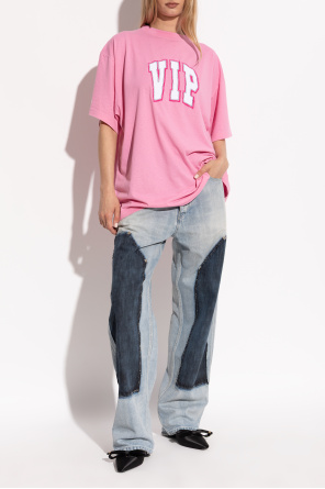 Balenciaga Sandalias de satén de tacón