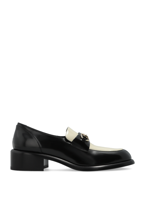 Leather shoes with logo, zdjęcie 1 Leather shoes with logo od Gucci