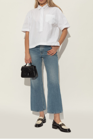 Gucci Zapatos de cuero con logo