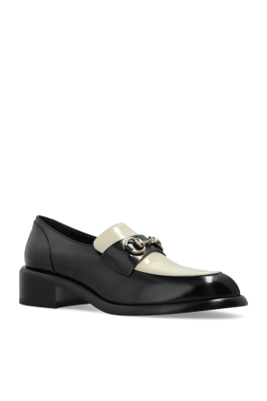 Gucci Zapatos de cuero con logo