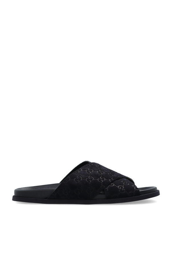 Monogram slides od Gucci