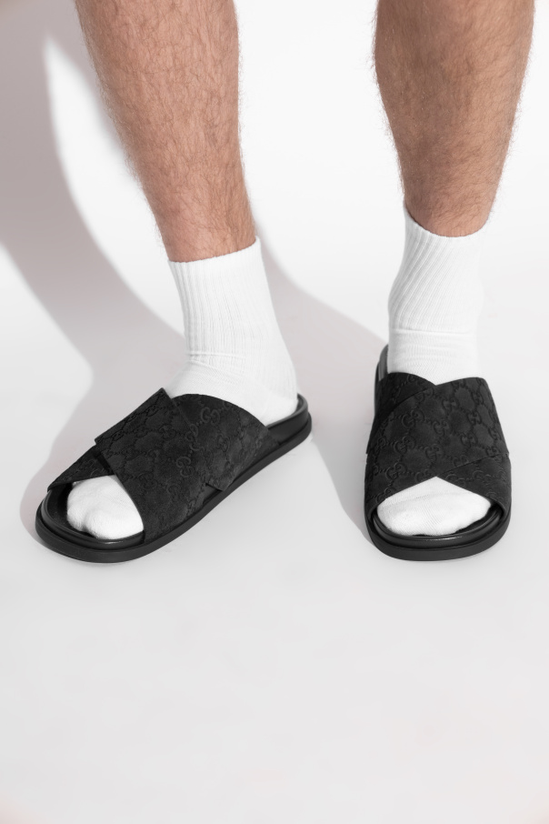 Gucci Monogram slides