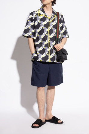 Gucci Wildleder-Pantoletten