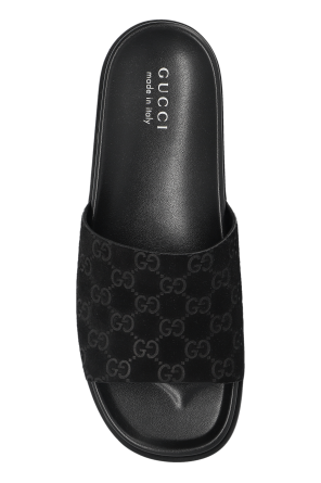 Gucci Wildleder-Pantoletten