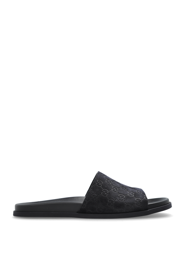 Suede slippers, zdjęcie 1 Suede slippers od Gucci