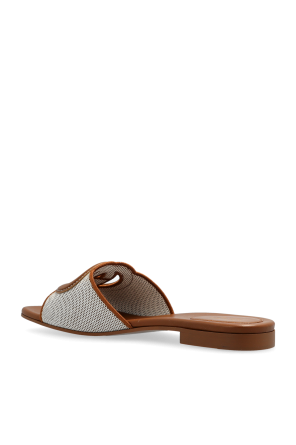 Gucci Slides with logo