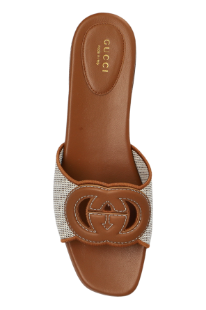 Gucci Slides with logo