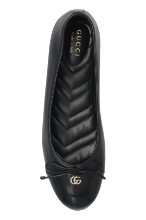 Gucci Leather ballet flats