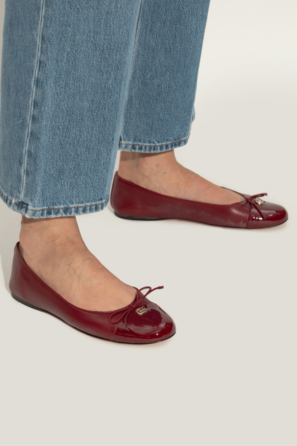Gucci Bailarinas de cuero