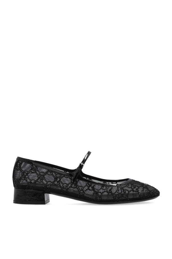 Heeled shoes with shimmering crystals, zdjęcie 1 Heeled shoes with shimmering crystals od Gucci