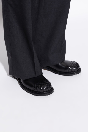 Leather shoes "james" od Bottega Veneta