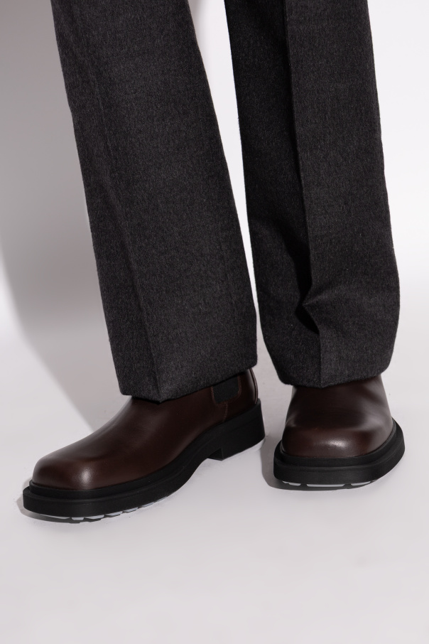 Bottega Veneta Botines de cuero ‘Ben’