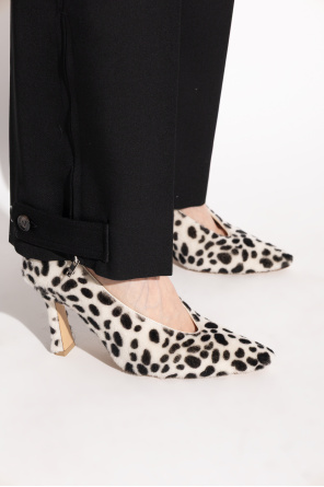 Buty na obcasie `sofia` od Bottega Veneta