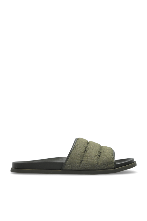 Gucci Monogram slides