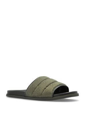 Gucci Monogram slides
