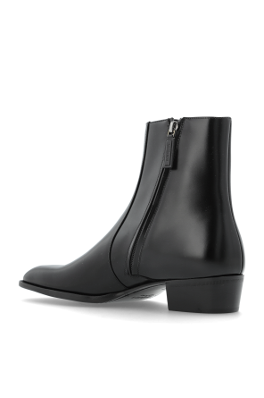 Saint Laurent ‘Roman’ leather ankle boots