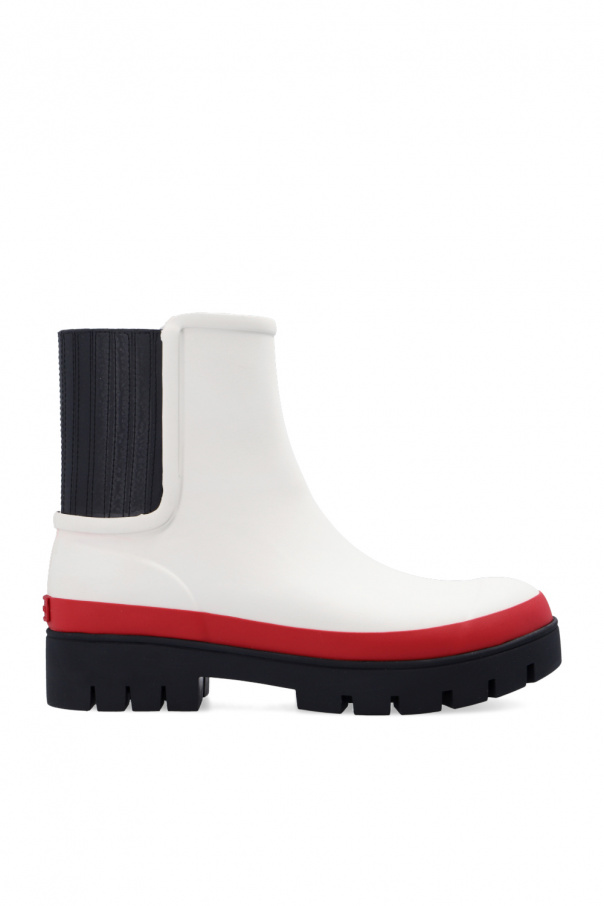 Cream Rain boots with logo Tory Burch - Vitkac Romania