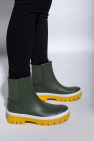 Tory Burch GREEN Rain boots with logo