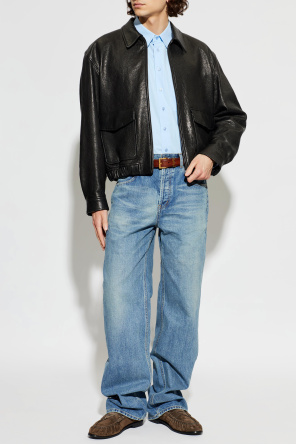 Saint Laurent Mocasines de ante tipo ‘loafers’