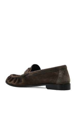 Saint Laurent Mocasines de ante tipo ‘loafers’