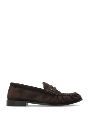 Suede loafers od Saint Laurent