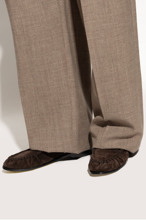 Suede loafers od Saint Laurent