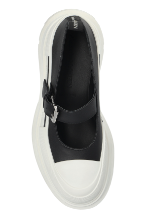 Alexander McQueen Leather shoes with logo