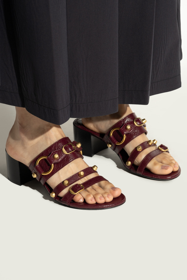 Balenciaga Absatzpantoletten „City“