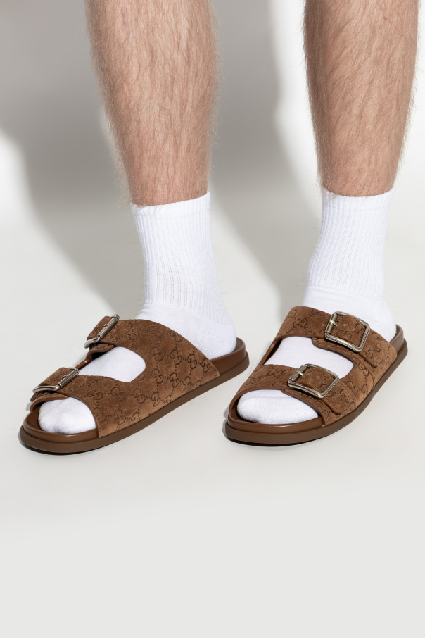 Gucci Suede slides