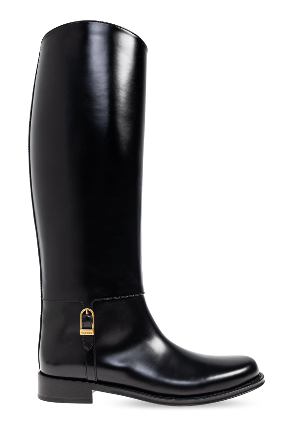 Leather boots ‘Julia’ od Saint Laurent