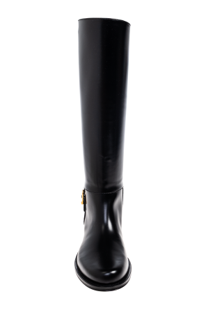 Saint Laurent Botas altas de cuero 'Julia'