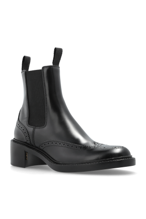 Saint Laurent Lederstiefeletten „Vincent“