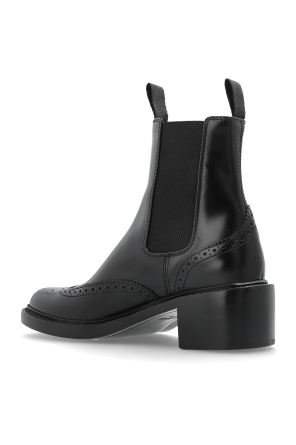 Saint Laurent Lederstiefeletten „Vincent“