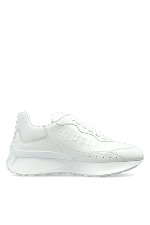 Zapatillas deportivas de cuero con logo