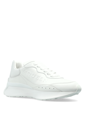 Alexander McQueen Zapatillas deportivas de cuero con logo