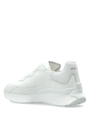 Alexander McQueen Zapatillas deportivas de cuero con logo