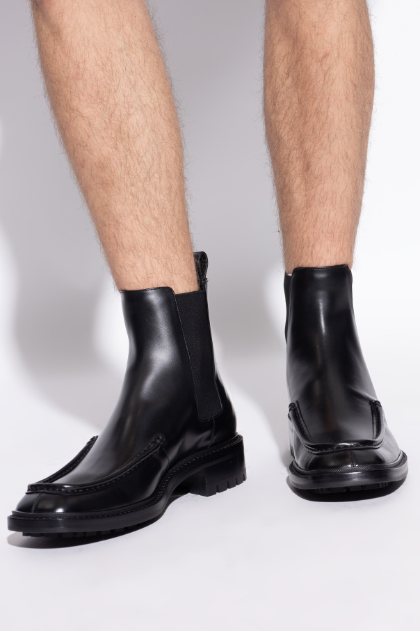 Saint Laurent Botines de cuero "Joe"