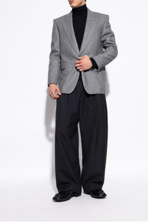 Saint Laurent Botines de cuero "Joe"