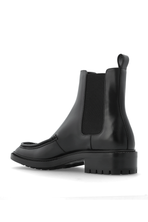 Saint Laurent Botines de cuero "Joe"