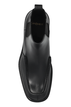 Saint Laurent Botines de cuero "Joe"