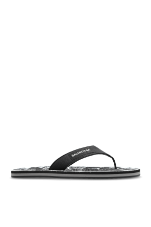 Flip-flops with logo od Balenciaga