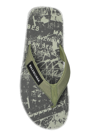 Balenciaga Flip-flops with logo
