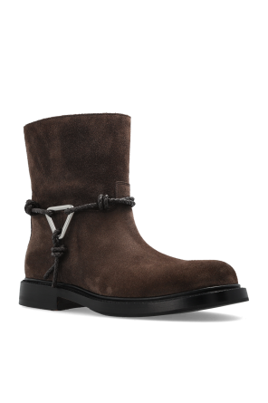 Bottega Veneta Skórzane botki `James`