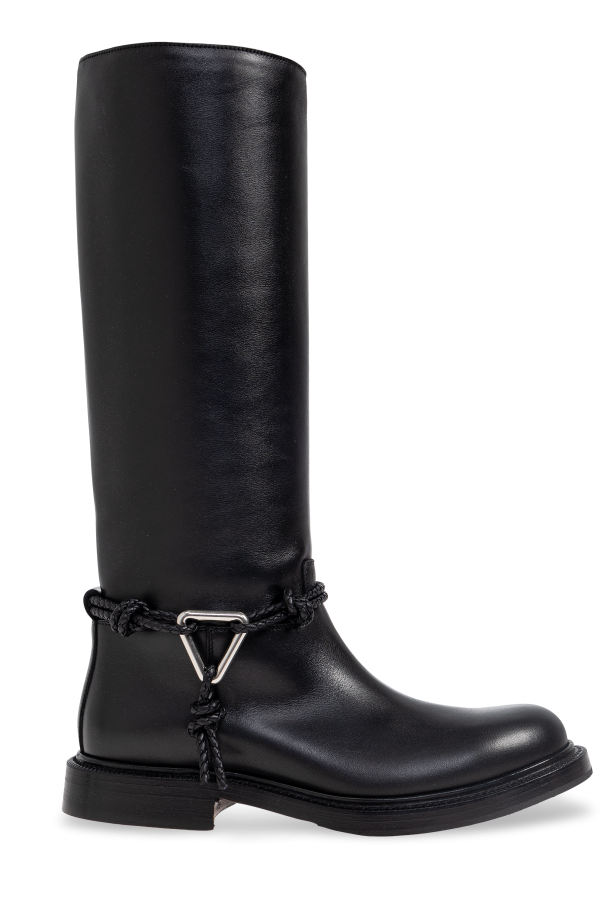 Leather boots ‘James’ od Bottega Veneta