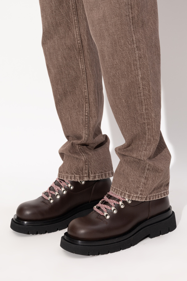 Bottega Veneta Leather ankle boots 'Lug'
