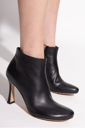 ‘rana’ heeled ankle boots od Bottega Veneta
