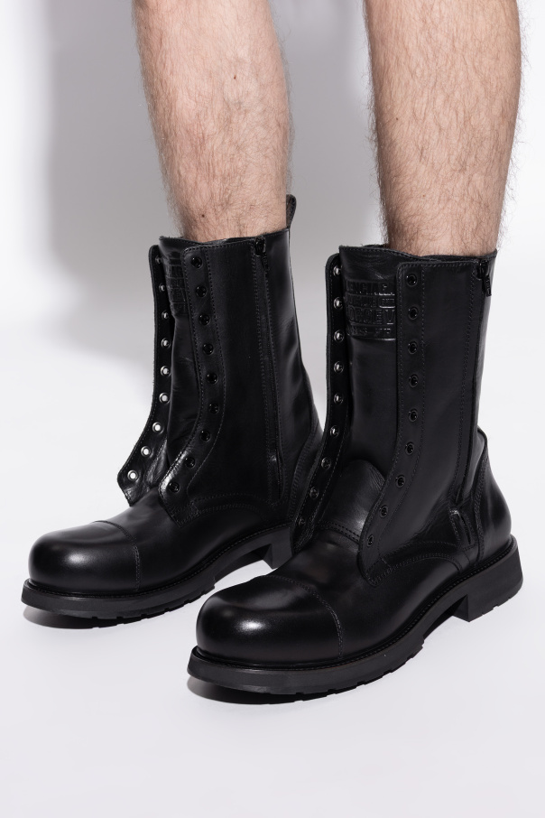 Balenciaga Leather 'Truck Lace-up' shoes