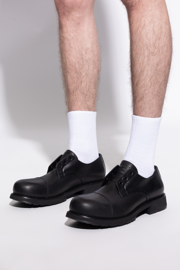 Balenciaga Truck Derby leather shoes